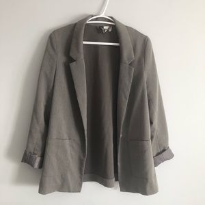 H&M gray blazer